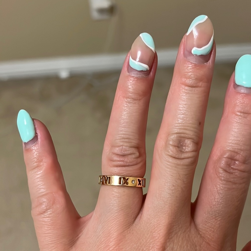 Tiffany & Co 18K Pink Gold Atlas Ring
